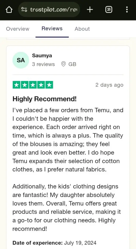 Temu Reviews: Is Temu Legit? Honest Temu Review With Photos